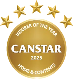Canstar 2025 Insurer of the Year Home & Contents Insurance Award