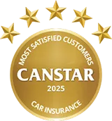 Canstar Most Satisfied Customers Car Insurance Logo