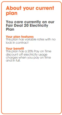 Alinta Energy electricity bill example