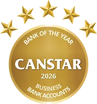 Canstar Bank of the Year Business Bank Accounts Award