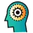 Icon of cogwork tinkering in the brain
