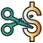 scissors cutting a dollar sign to represent cost savings