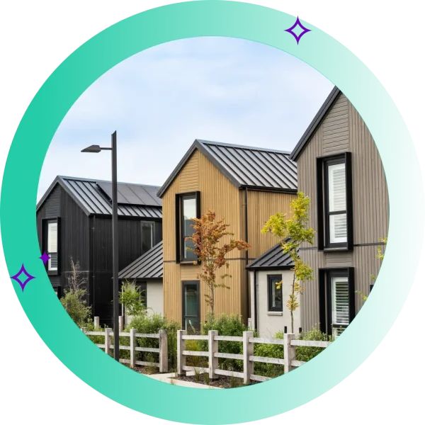 New-build semi-detached houses