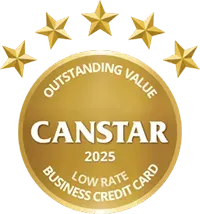 Outstanding Value Low Rate Business Credit Card Award