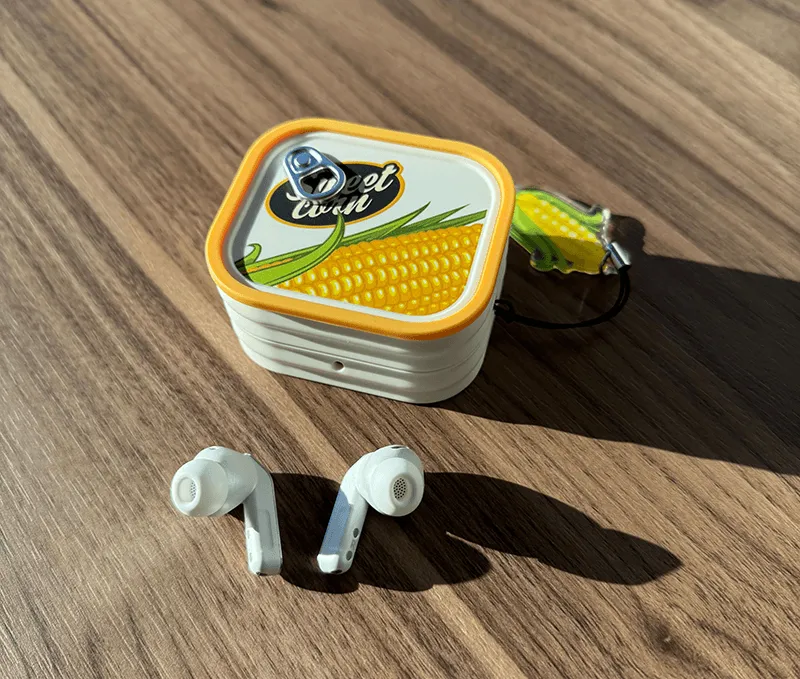 Samsung Galaxy Buds4 Pro with Sweet Corn case.
