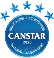 Most Satisifed Customers Award for VIC Gas Suppliers small logo