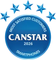 Canstar 2026 - Most Satisfied Customers - Smartphones 