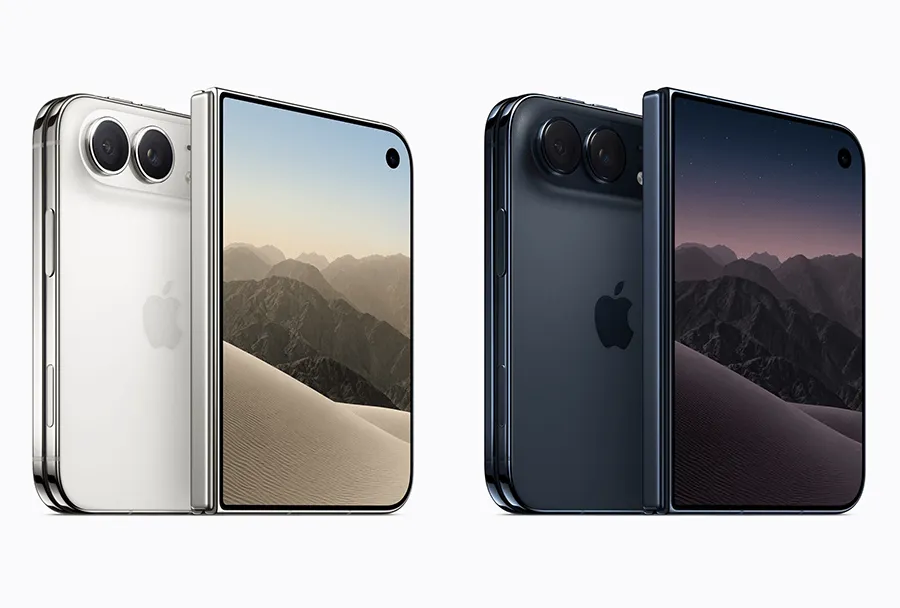 iPhone Duo in Star White and Night Sky