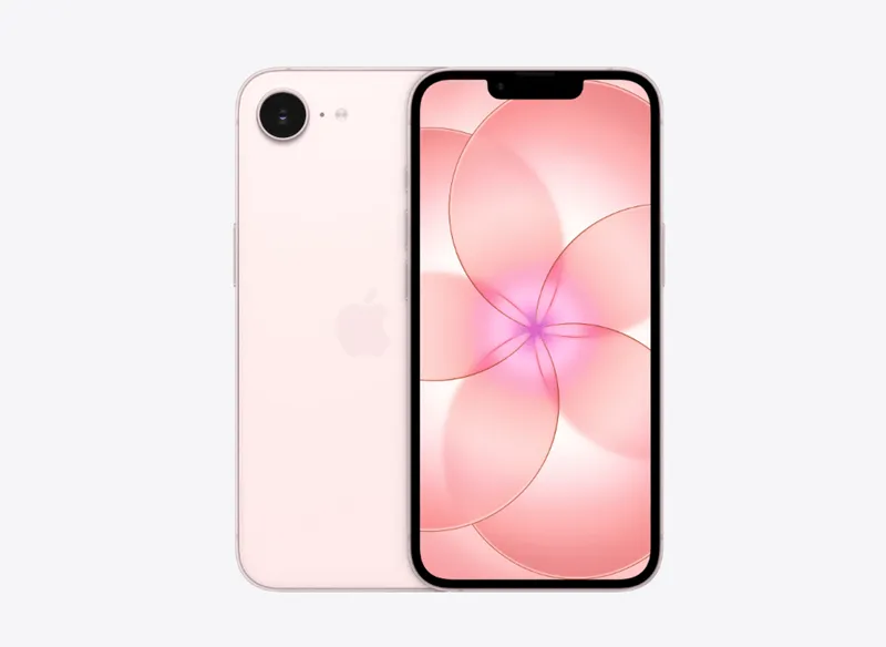 iPhone 17e in Soft Pink